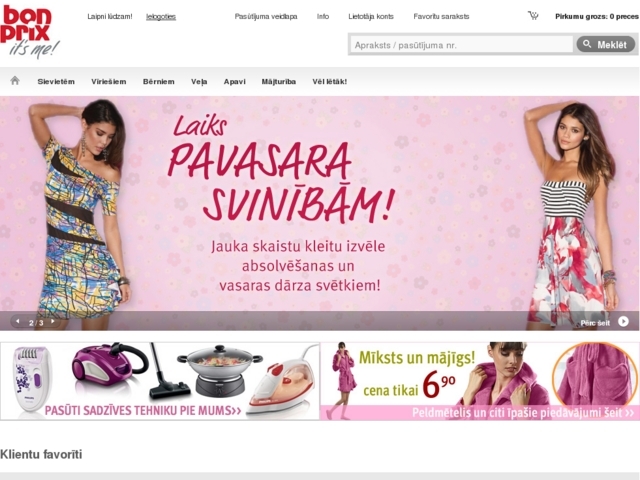 Bon Prix preču katalogs, Tellimiskeskus OU, 