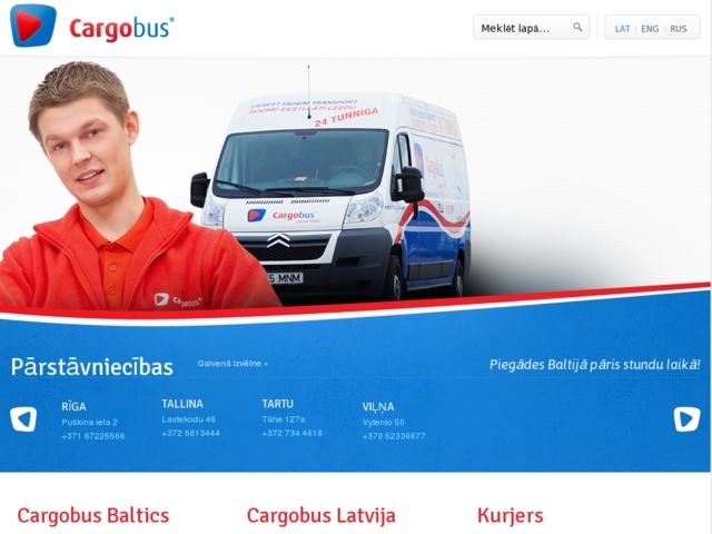 Cargobus OU Rīgas filiāle, 